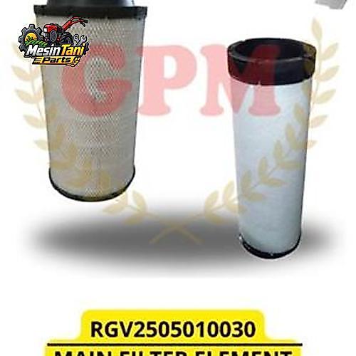 Main Filter Element for RG-108/ RGV2505010030 Suku Cadang Sparepart Combine Harvester