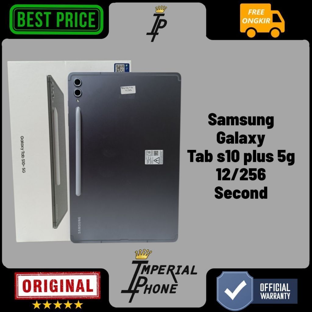 Samsung galaxy tab s10 plus 5g 12/256 second