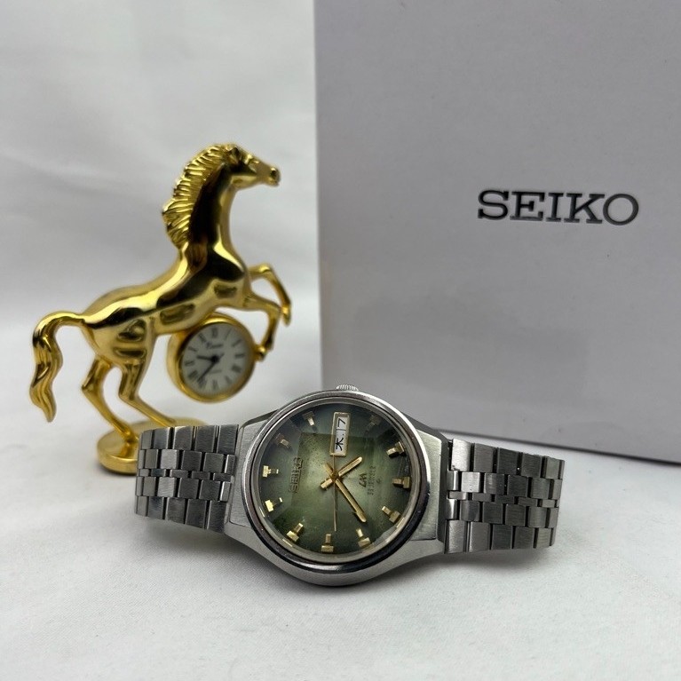 SEIKO LORD MATIC GREEN SUNBURST