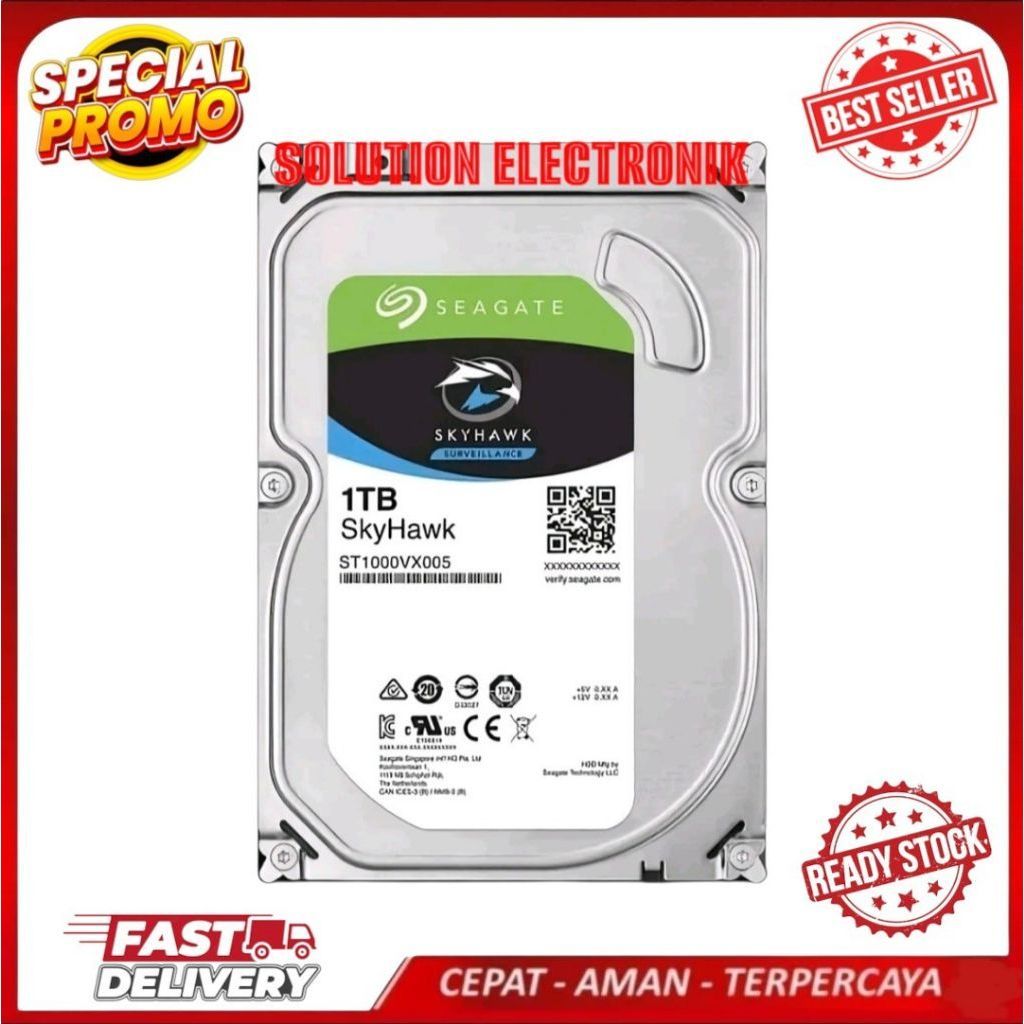 1TB Sata 3.5" inch Harddisk PC Komputer | HDD 1 TB CCTV Hardisk Internal