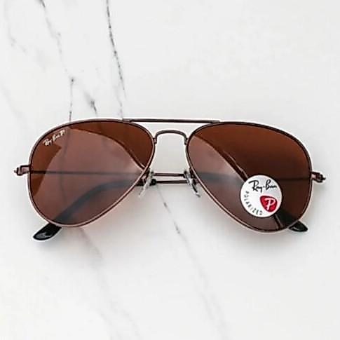 Kacamata Original Rāybān RB3026 Aviator Brown Frame