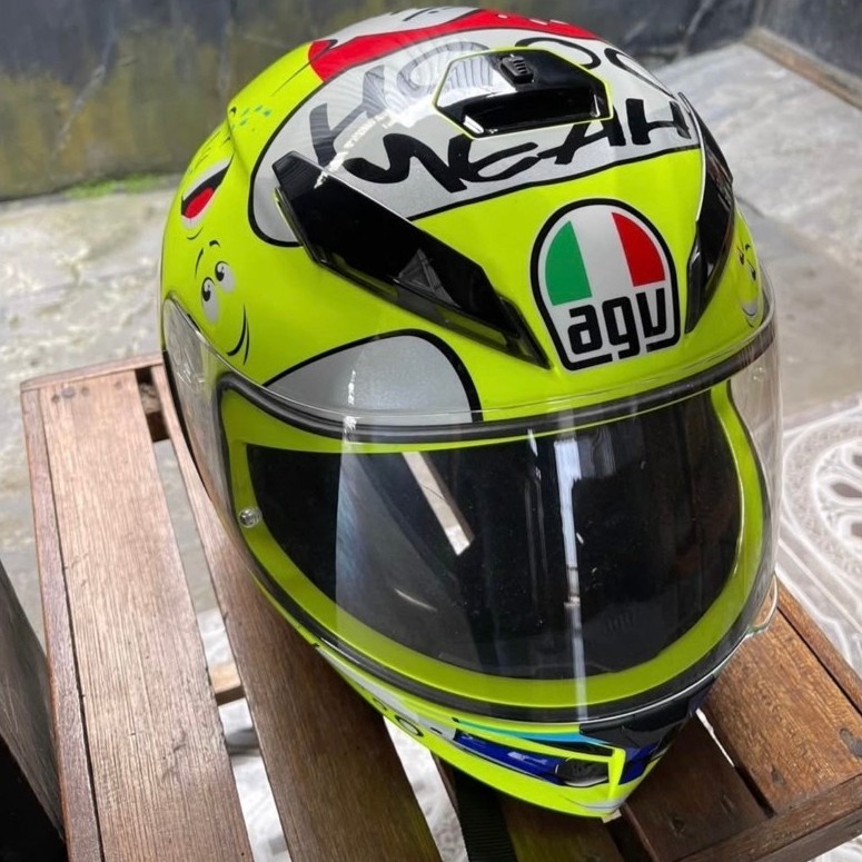 Agv K3 Sv Rossi Groovy Helm Motor Original