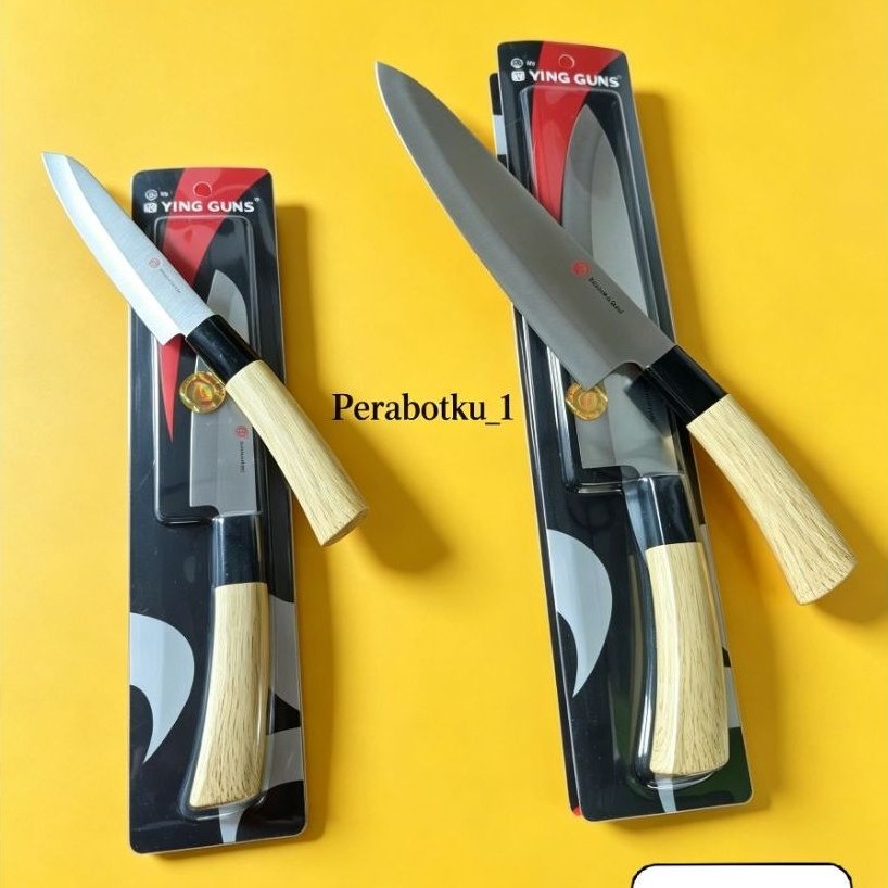 PISAU STAINLISS STEEL SUPER TAJAM/PISAU CHEFF PREMIUM. YING GUNS ASLI