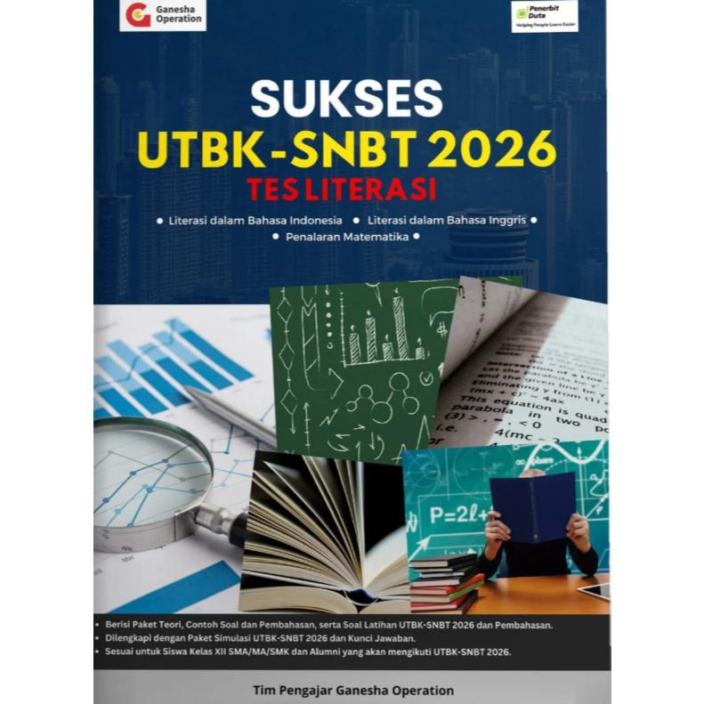 BUKU UTBK SNBT 2026 - BUKU SUKSES UTBK SNBT 2026 GANESHA OPERATION