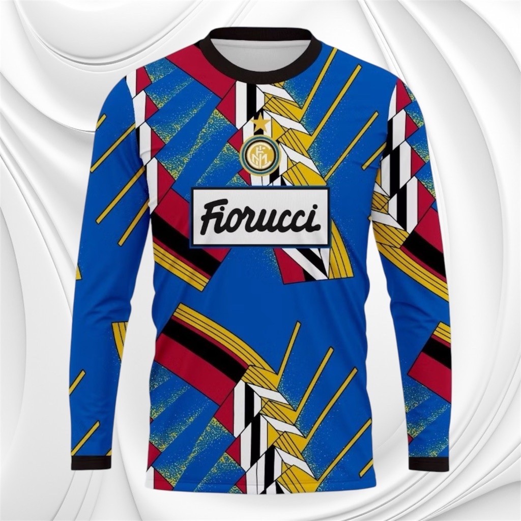 Jersey Inter GK Kiper 1994 1995 Retro Lengan Panjang