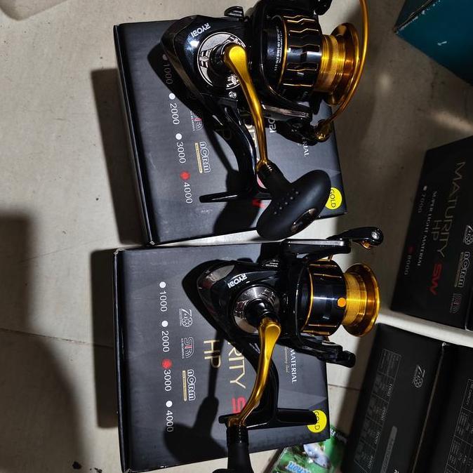 Reel Ryobi Maturity 1000 2000 3000 4000 Type Sw Gold Sw Power Handel