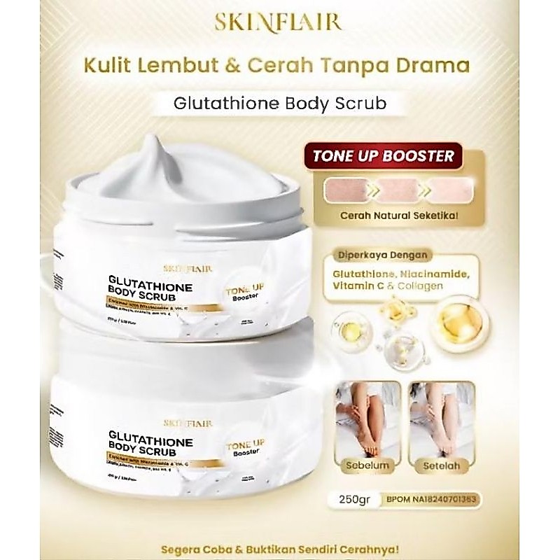 GLUTATHIONE BODY SCRUB TUNE UP BOOSTER by Skinflair