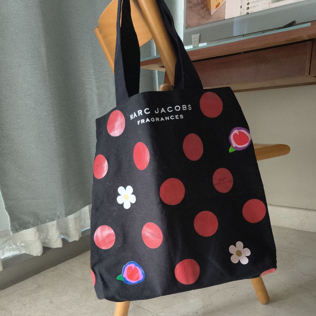 Preloved Marc Jacobs Fragrances Tote Bag Canvas