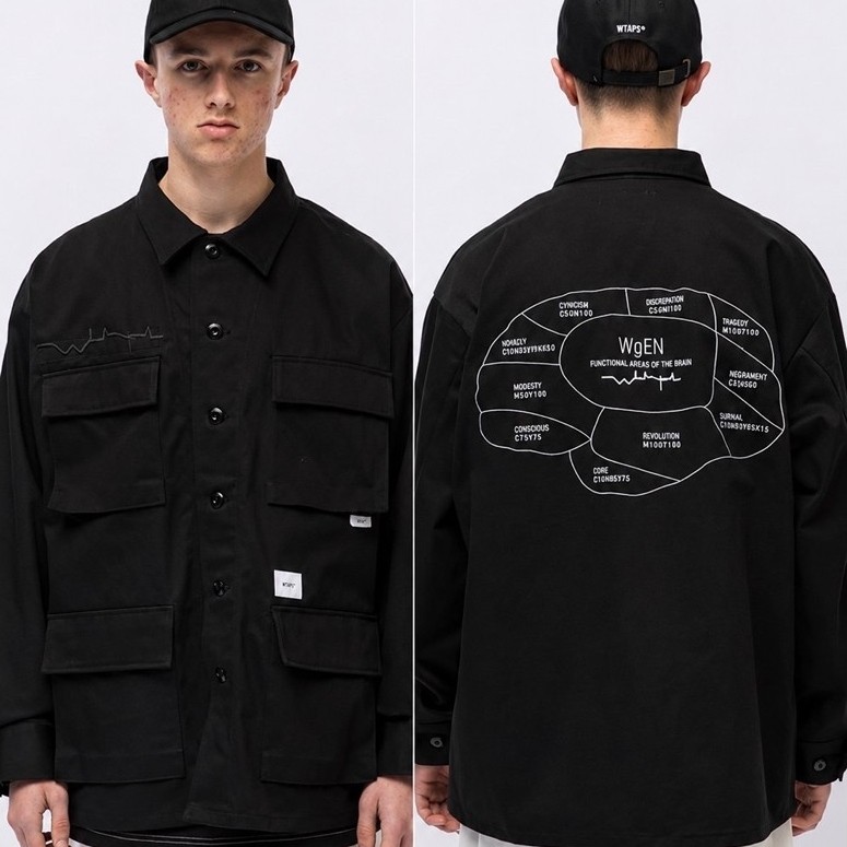 WTAPS - Jungle Brain Embroidered Jacket