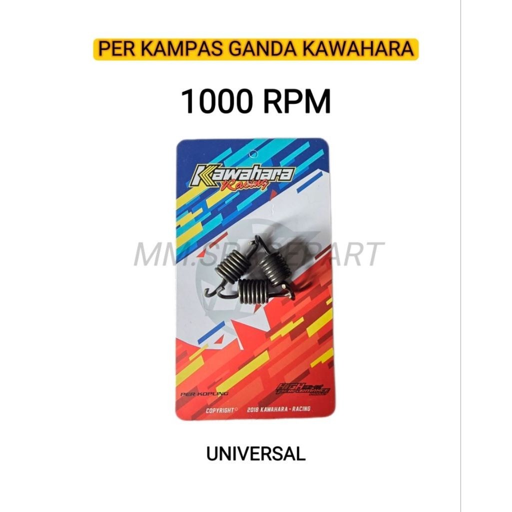 PER KAMPAS GANDA KAWAHARA 1000 RPM UNIVERSAL BEBEK/MATIC