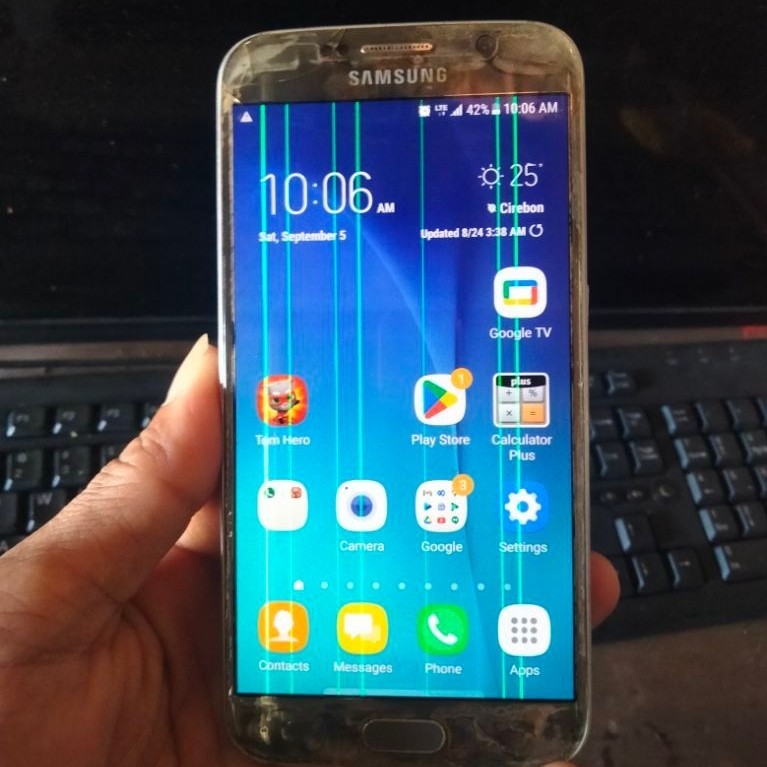 Samsung s6 flat minus lcd