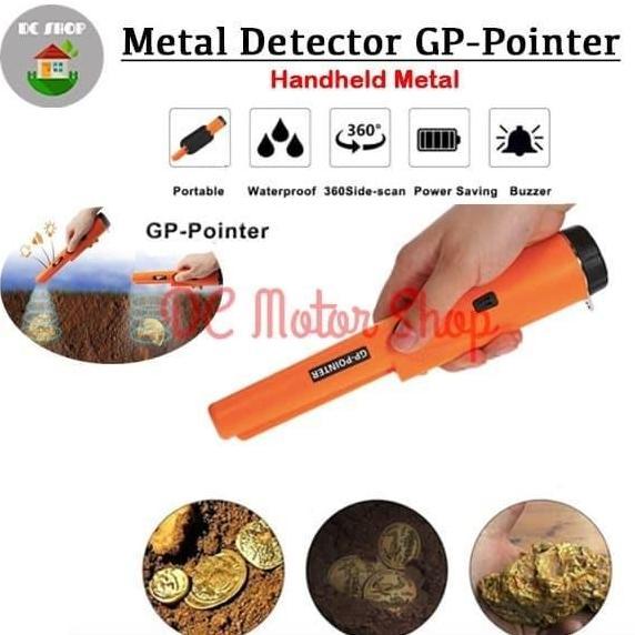 GP Pointer Metal Detektor /Alat Deteksi Logam Metal Emas Perak