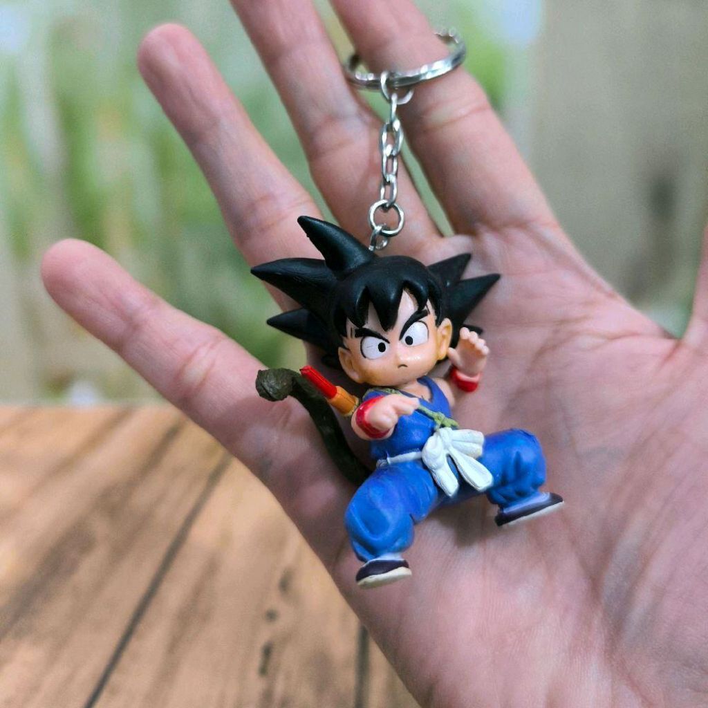 Gantungan kunci Goku dragon ball/goku keychain/dragon ball keychain/dragon ball figure/goku figure/s