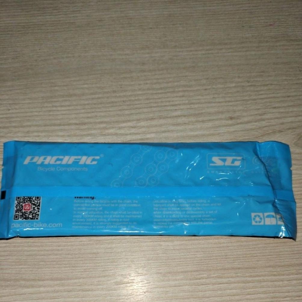biotechbox rantai operan gigi 6/7 speed pacific sepeda lipat mtb federal minion rb original