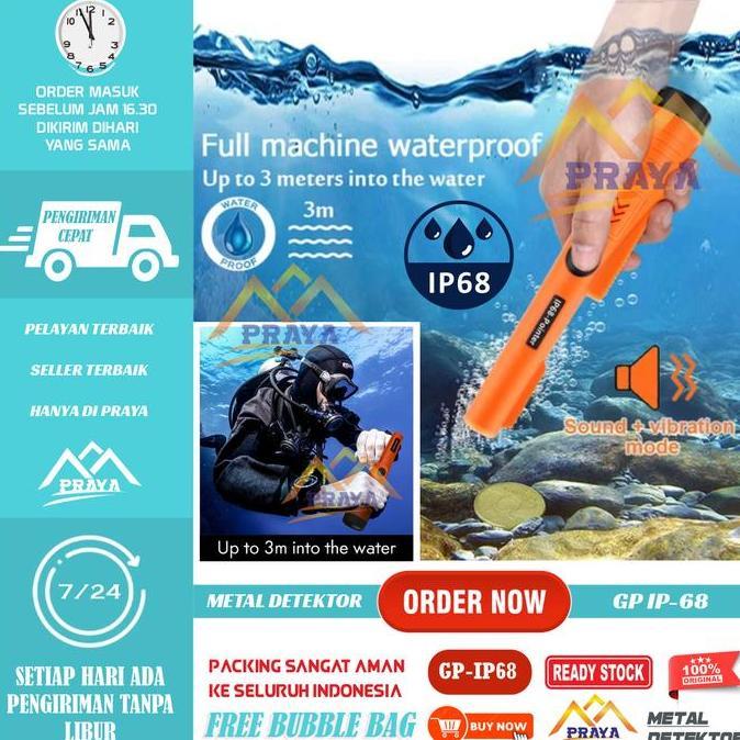 SHAN GP pointer GP IP68 Pin pointer metal detector WATERPROOF ANTI AIR