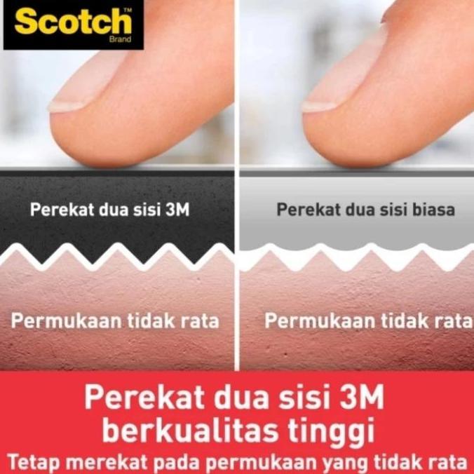 Ikatikat- Double Tape 3M Scotch Usa Double Tip 3M Super Kuat Lengket