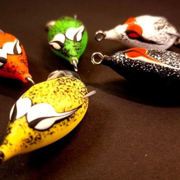 Bufo Softfrog TOGOK 4,5cm / 6gr / timah cor / umpan gabus dan toman