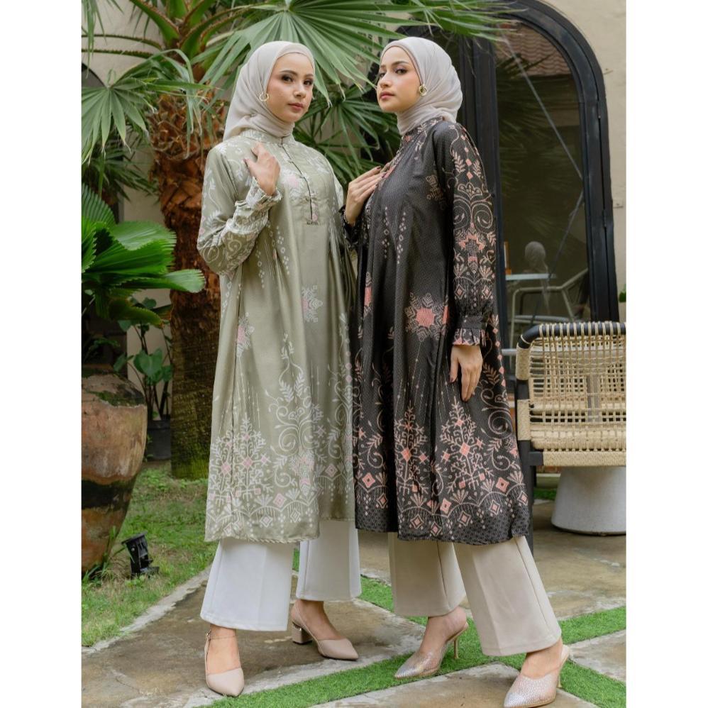 Diskon Merina Gallery [Tunik Kimmy Silk Premium] | Tunik Casual | Atasan Wanita Terlaris | Blouse Vi