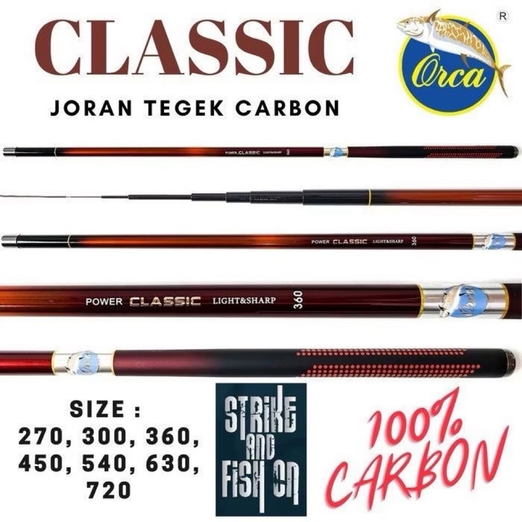 tegek orca classic carbon