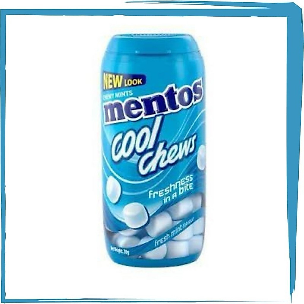 Mentos cool chews candy fresh mint permen mentos rasa mint