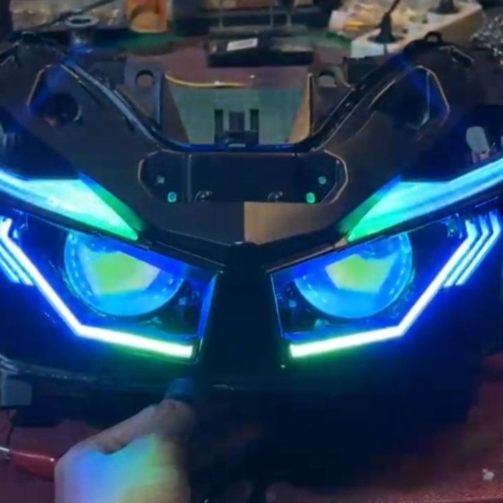 lampu lazy hexagon vario led old.