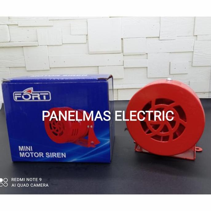 MOTOR BABY SIRENE MS190/MS-190 DC24V FORT