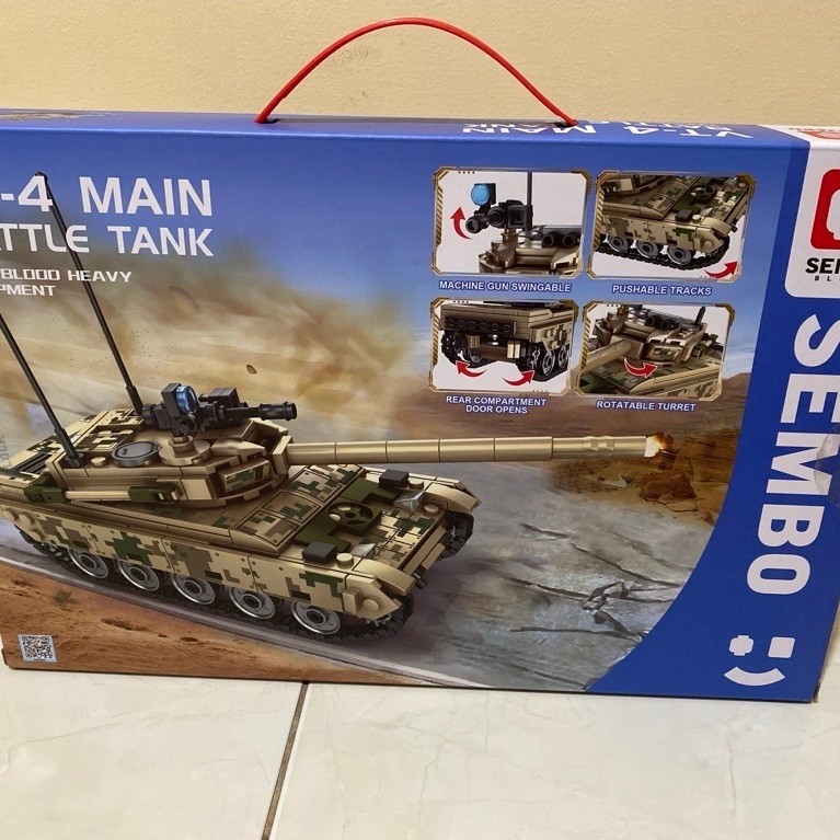 New Lego Sembo Block Battle Tank -