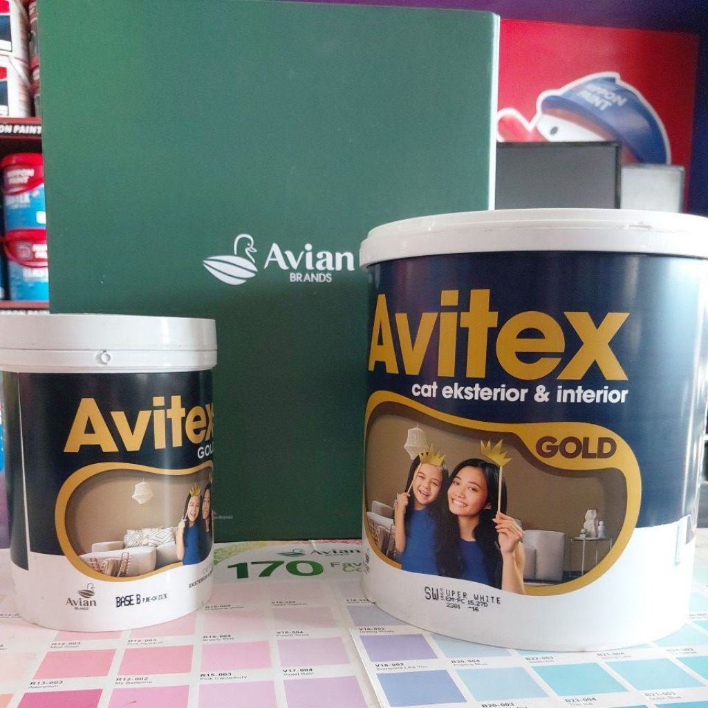 Cat Avitex Gold Tinting/Warna custom