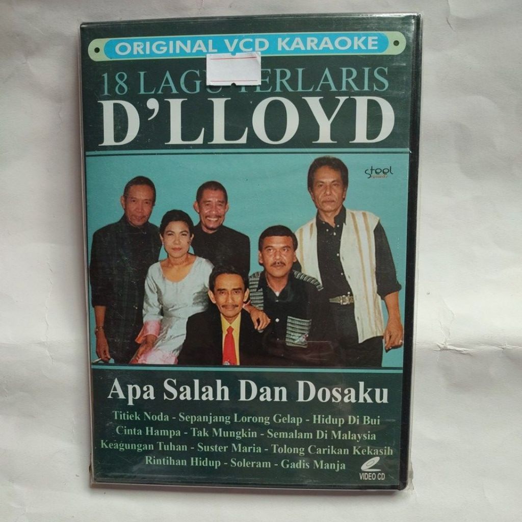 VCD KARAOKE 18 LAGU TERLARIS D'LLOYD