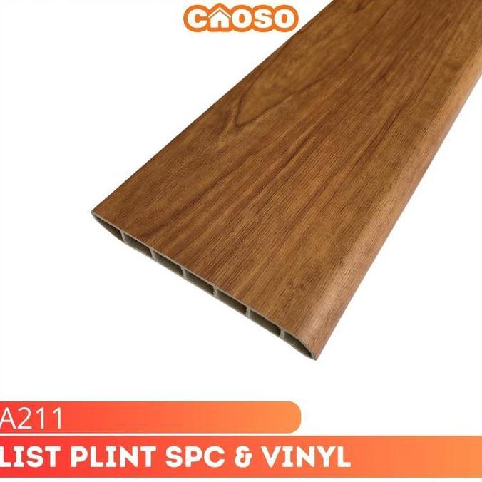 TEFILAAH - LIST PLINT SPC FLOORING 2.4M | LIST PLINT VINYL | AKSESORIS LANTAI SPC & VINYL