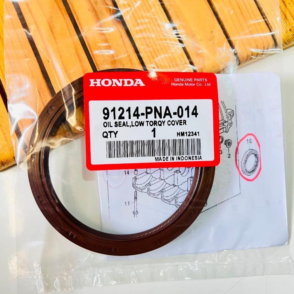 SCM 91214-PNA-014 Seal Kruk As Belakang Honda Jazz Rs Freed Crv Brio Mobilio City Original Ars Japan