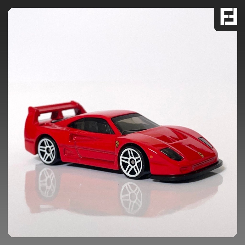 Hot Wheels Ferrari F40 Competizione Red Merah Reguler/Basic Loose