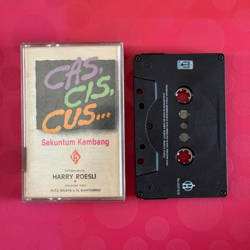 kaset pita indonesia harry roesli - cas cis cus