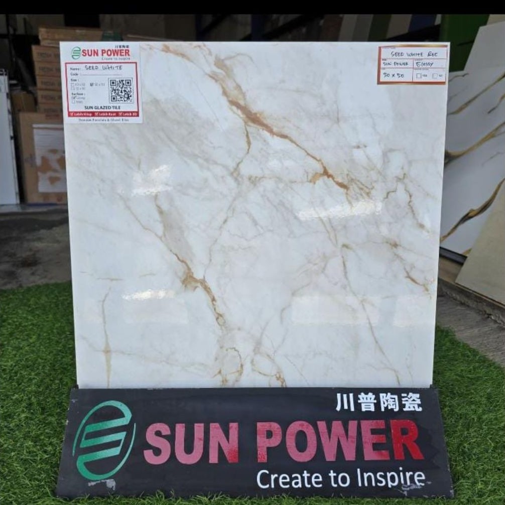 Kramik seed white 50x50