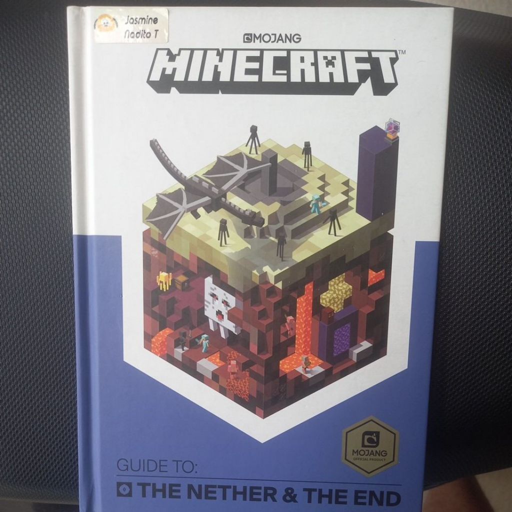 Mojang Buku Panduan Minecraft: Guide to The Nether & The End - Buku Minecraft Bekas Original