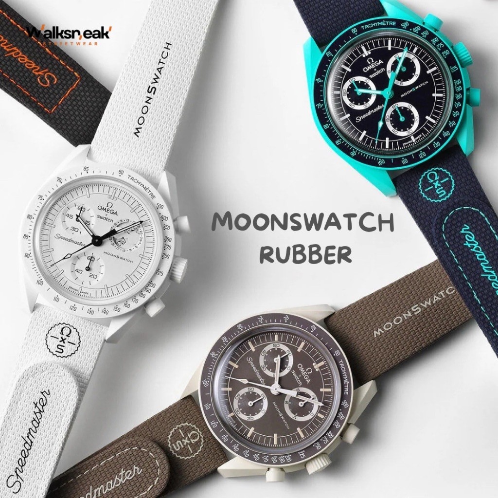 STRAP SWATCH X OMEGA - MOONSWATCH RUBBER
