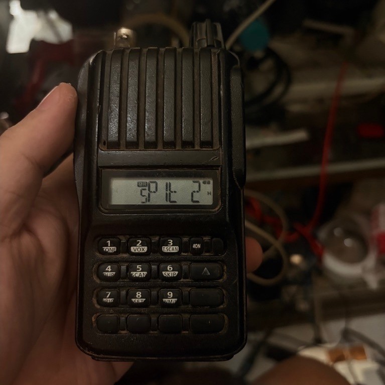 HT iCom IC V80 second tanpa baterai