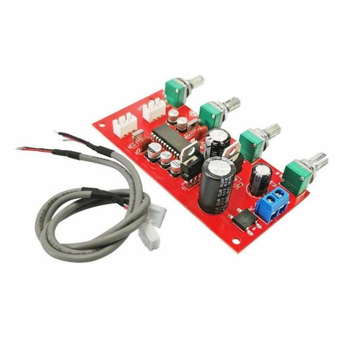 Kit Digital Echo Prosesor Pt2399 Stereo Hi-Fi Pre-Amp Microphone Mic