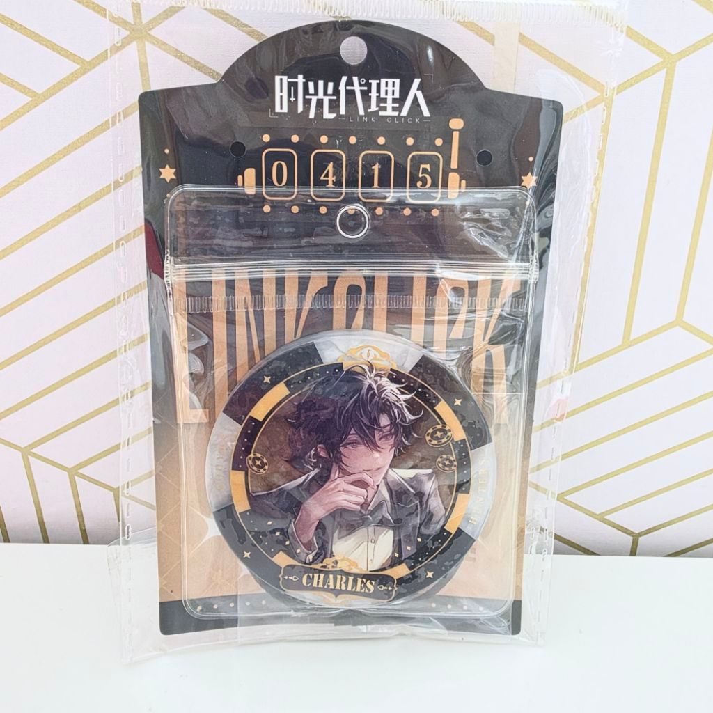 Link Click Charles Cheng XiaoShi Keychain Acrylic good quality