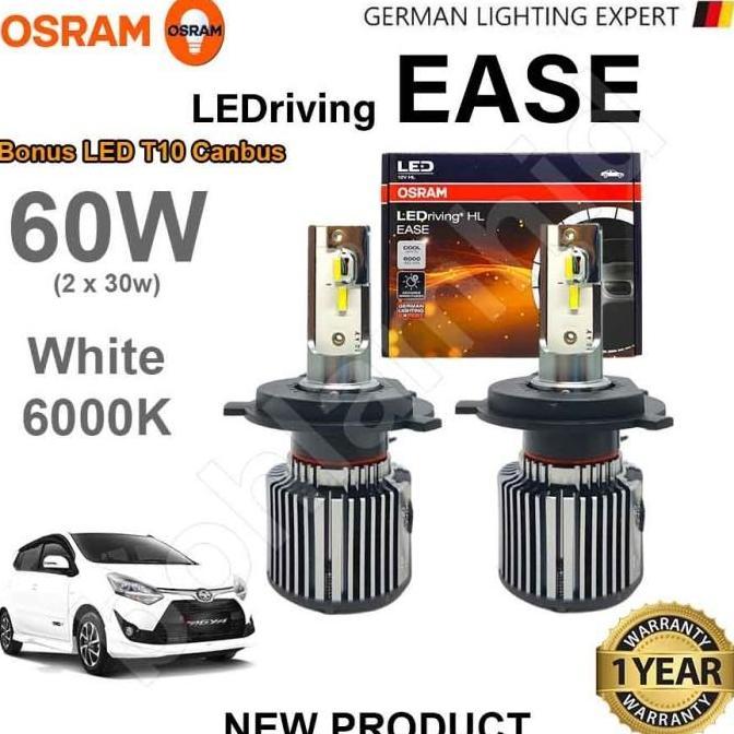Tarmijahseller - Lampu Led Agya Ayla, New Agya Ayla Osram Ease Ledriving 54W 6000K Bohlam Mobil