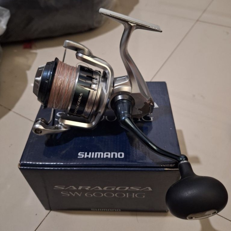 Reel shimano saragosa sw 6000hg