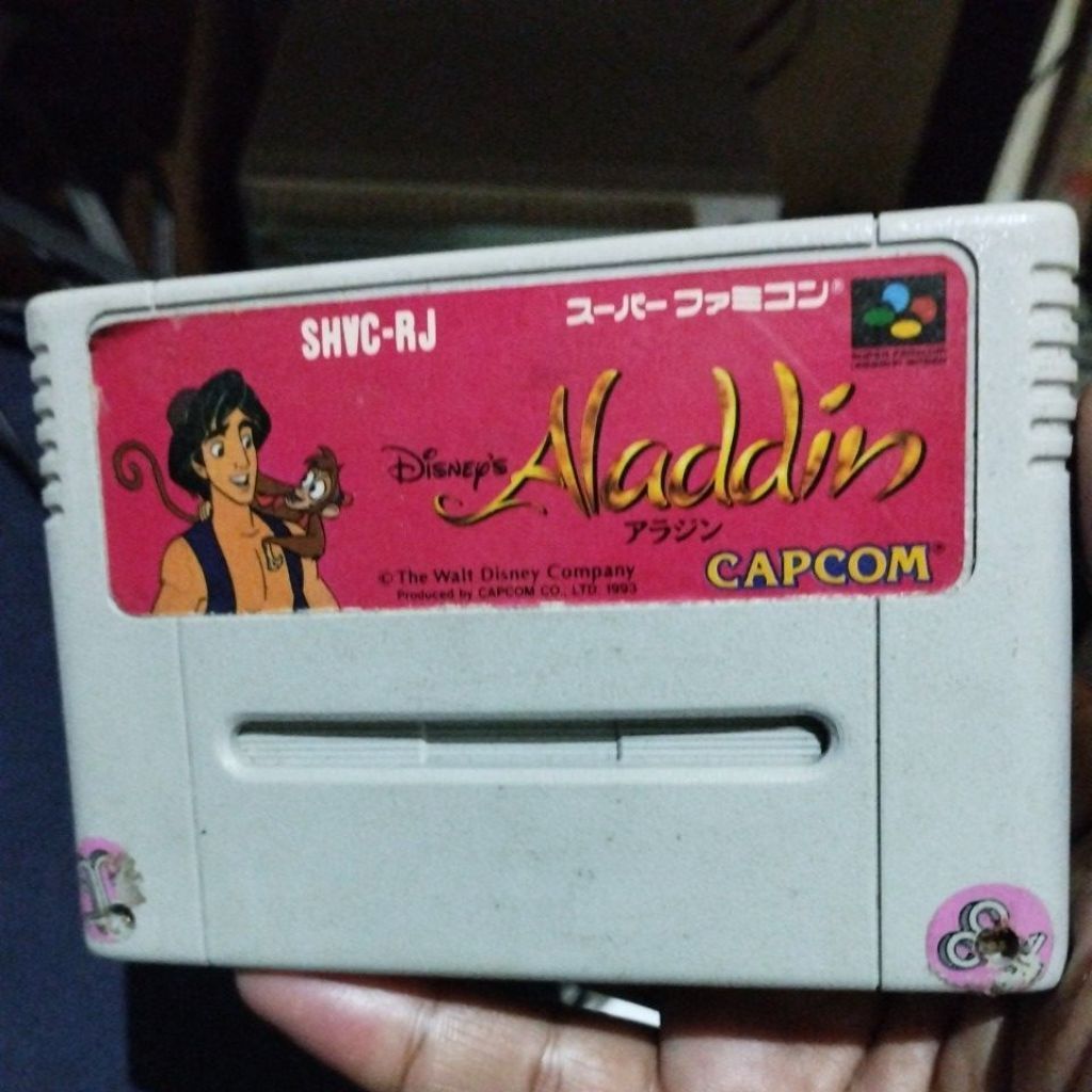 Kaset SNES Alladin