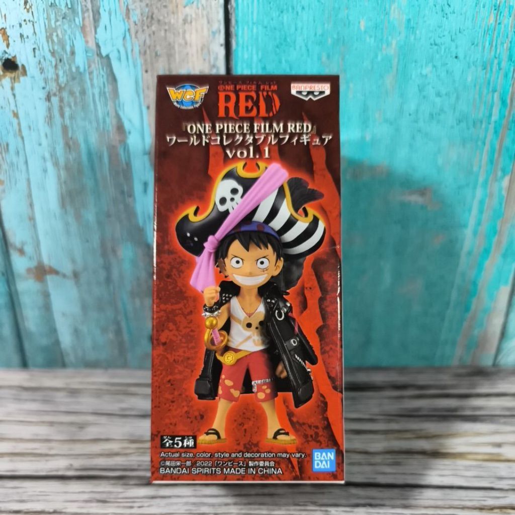 Action Figure WCF One Piece Film Red Vol 1 Monkey D Luffy