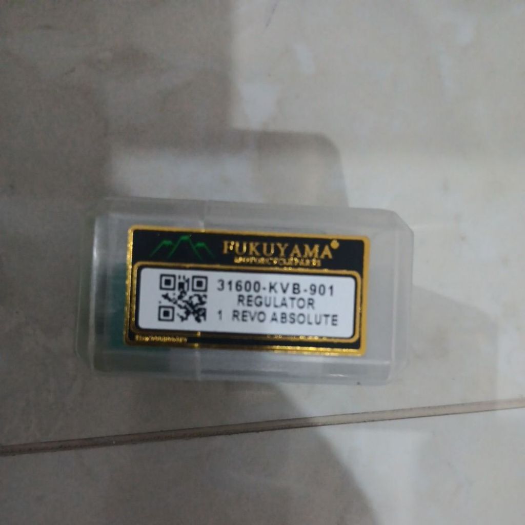 Regulator Fukuyama 31600-KVB-901 Revo Absolute dalam kotak plastik