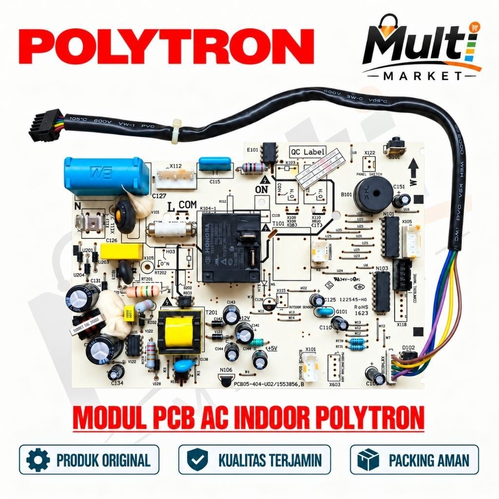 MODUL PCB AC POLYTRON UNIT ORIGINAL | SECOND ORIGINAL