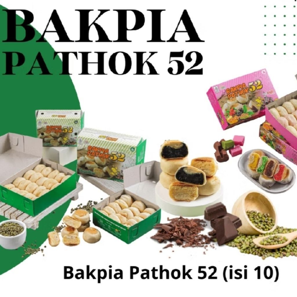 BAKPIA PATHOK 52 isi 10 BAKPIA ASLI JOGJA