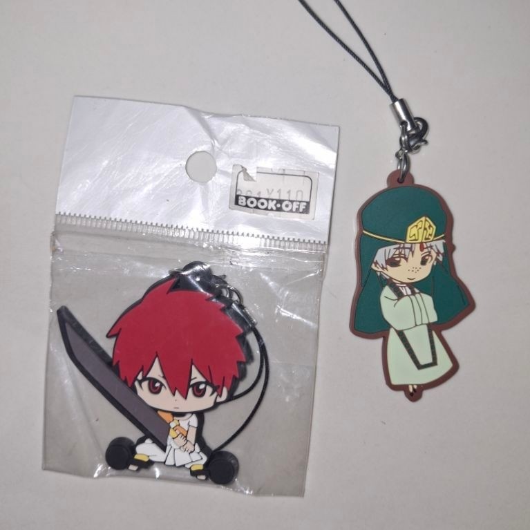 merchandise ganci rubber magi adventure of sinbad