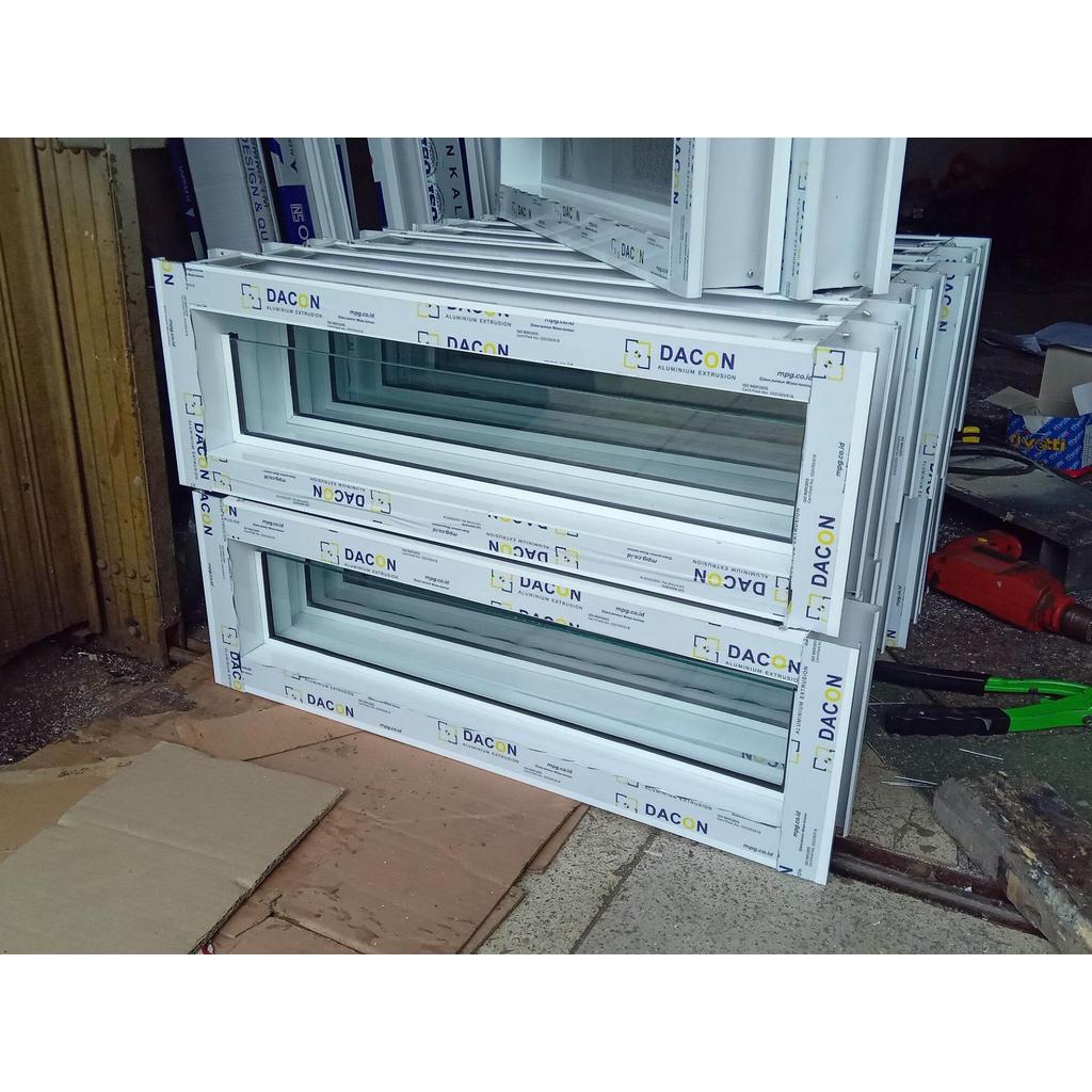 loster/ lobang angin aluminium + kaca