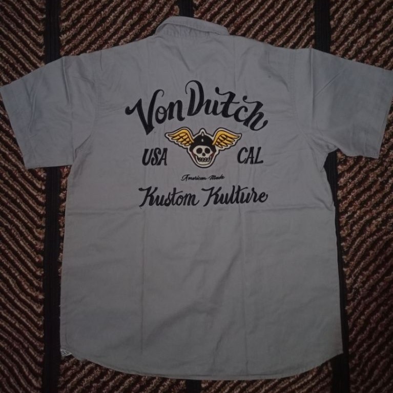 Von Dutch Workshirt Grey