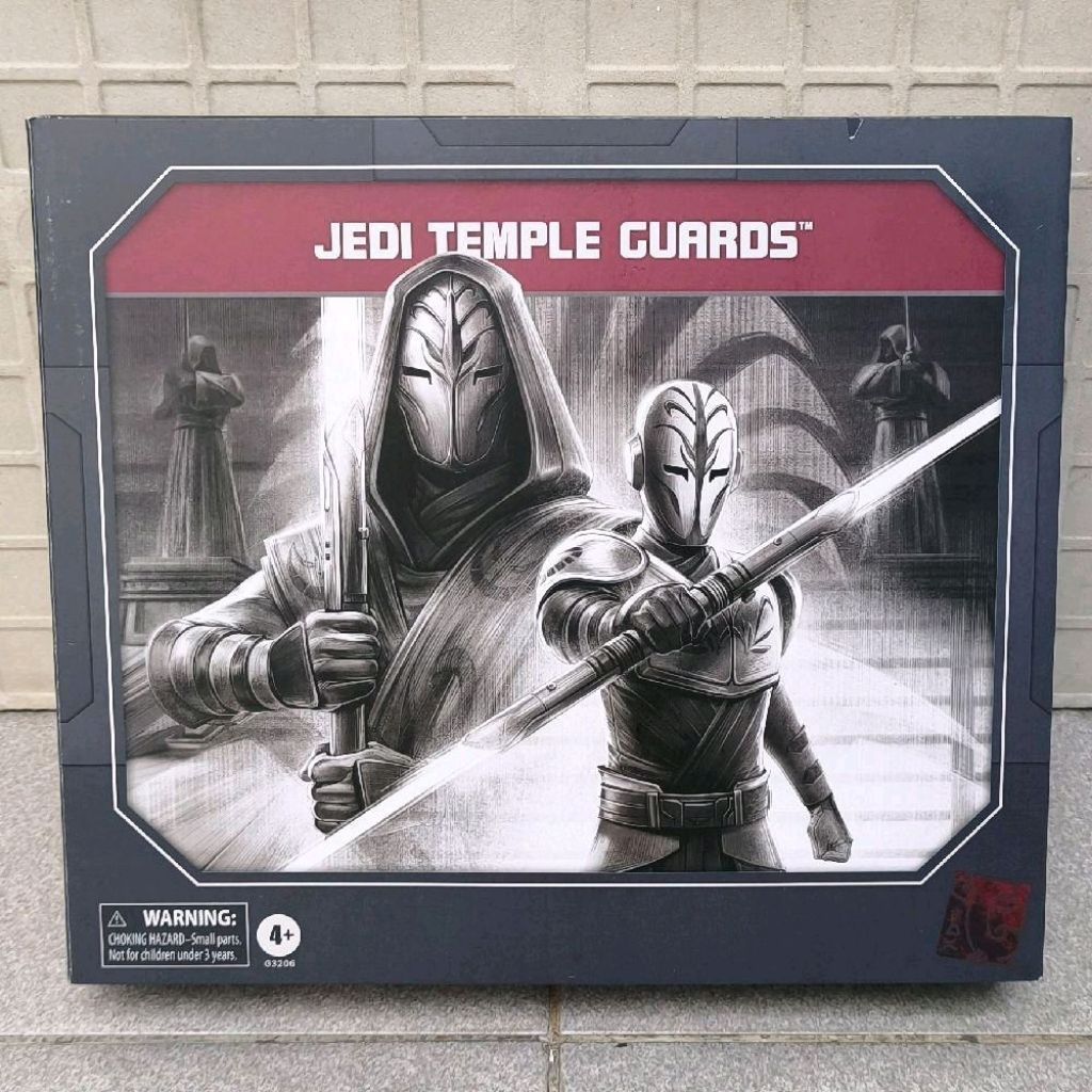 HASBRO STAR WARS BLACK SERIES JEDI TEMPLE GUARDS 2-PACK GUARD THE CLONE WARS